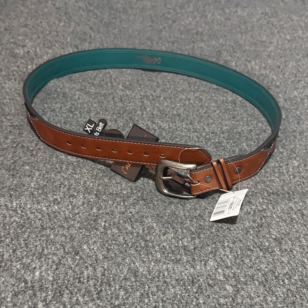 Girl’s XL Catchfly Belt with Teal Interior